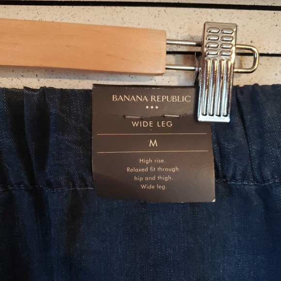 Banana Republic Wide Leg Pants M - Picture 6 of 8
